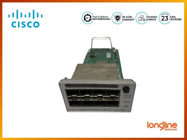 Cisco C9300-NM-8X 8 Port 10 Gigabit SFP+ Network Module - 1