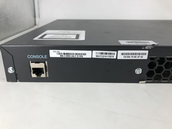 Cisco Catalyst 2960 Series WS-C2960-24LC-S 24-Port Ethernet