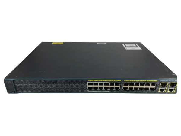 CISCO WS-C2960+24LC-S CATALYST 2960 PLUS POE-8 24-PORT SWITCH - 1