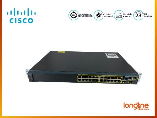 Cisco Catalyst 2960S WS-C2960S-24TS-S 24Port Gigabit Managed Switch