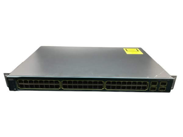 Cisco CATALYST 3560 48 10/100 + 4 SFP Swith WS-C3560-48TS-S - 1