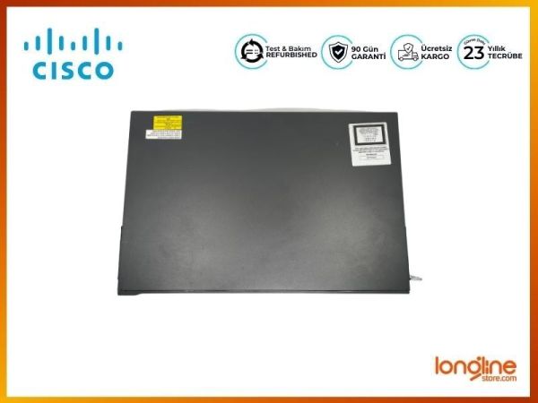Cisco Catalyst WS-C3750V2-24PS-E 24-Port PoE + 2 SFP Switch - 2