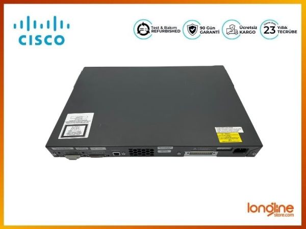 Cisco Catalyst WS-C3750V2-24PS-E 24-Port PoE + 2 SFP Switch - 3