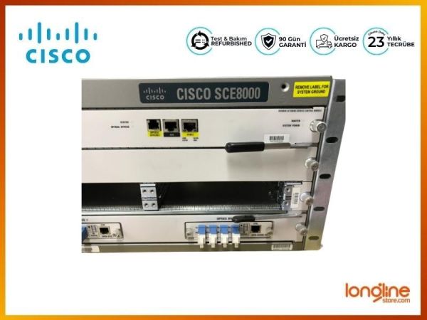 CISCO SCE8000 SCE8000-SCM-E SCE8000-SIP OPB-SCE8K-SM PWR-2700-DC