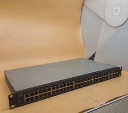 Cisco SF300-48 Managed 48 Port Switch 10/100 Managed Switch SF300-48 - Thumbnail