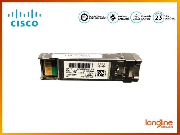 Cisco SFP-10G-LR-S 10GBASE-LR 10km SMF 1310nm SFP+ Module - 1