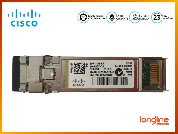 CISCO SFP-10G-LR 10G BASE LR SFP MODULE - 1
