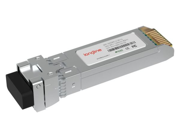 Cisco SFP-25GBX-U-20 Compatible 25GBASE SFP28 1270nm-TX/1330nm-RX 20km DOM Simplex LC SMF Optical Transceiver Module