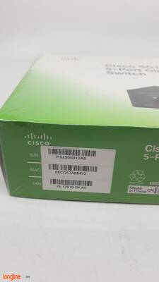 CISCO SG110D-05-EU SG110D-05 5-Port Gigabit Desktop Switch - 6