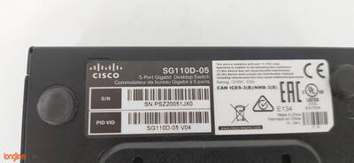 CISCO SG110D-05-EU SG110D-05 5-Port Gigabit Desktop Switch