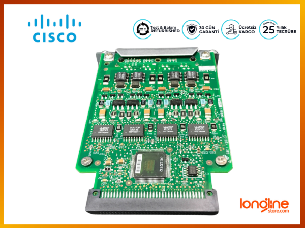 Cisco VIC2-4FXO 4 Portlu Ses Arayüz Kartı - 3