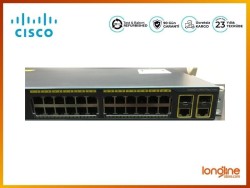 Cisco WS-C2960+24TC-L 24 Port 10/100 2x SFP/RJ-45 Layer 2 Switch - Thumbnail