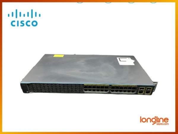Cisco WS-C2960+24TC-S Catalyst 2960+ 24 Port +2 T/SFP Layer 2 Manage Switch - 1