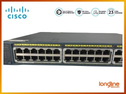 CISCO WS-C2960+48PST-S 2960PLUS 4810/100 POE+21000+2SFP - 2