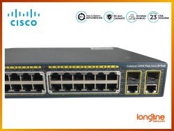 CISCO WS-C2960+48PST-S 2960PLUS 4810/100 POE+21000+2SFP - 3