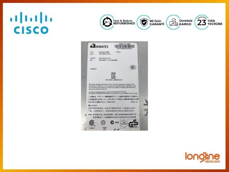 Cisco WS-C2960S-48TD-L 48-Ports GigE 2 x 10G SFP Switch Cisco Switches ...