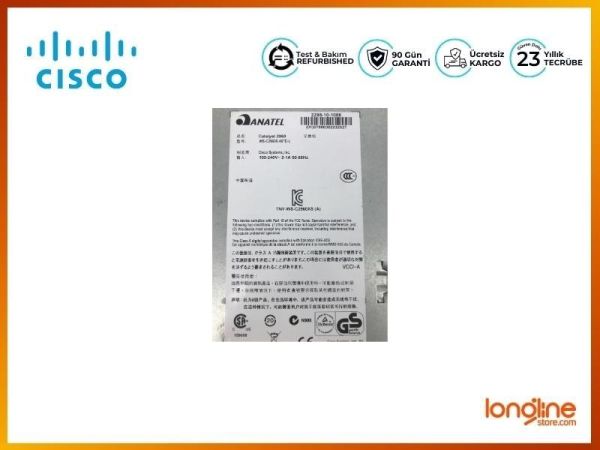 Cisco WS-C2960S-48TD-L 48-Ports GigE 2 x 10G SFP Switch