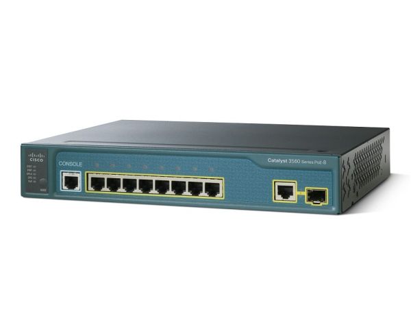 Cisco WS-C3560-8PC-S Catalyst POE 8 Ethernet Switch - 3
