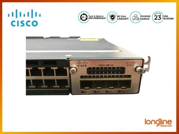 Cisco WS-C3560X-24P-L Gigabit Ethernet 24 Port POE Switch - 4
