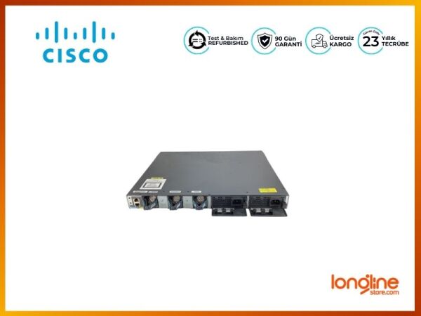 Cisco WS-C3650-24TS-L 24 Port Gigabit 4X1G UPLINK PORTS Switch - 4