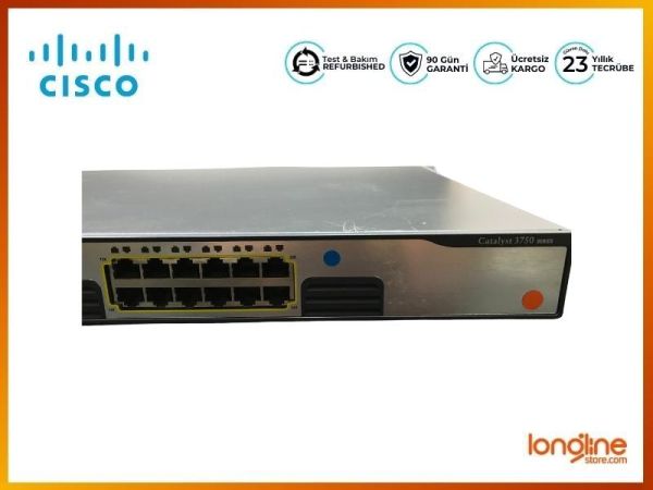 Cisco WS-C3750G-24T-E Catalyst 3750 24 10/100/1000T+SFP Switch - 4