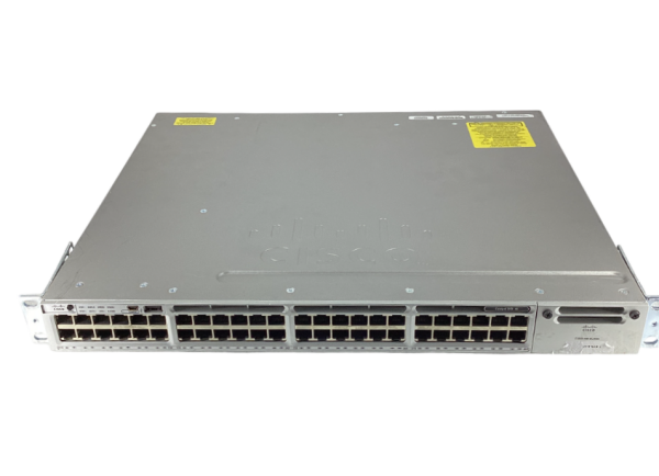 Cisco WS-C3850-48T-L 48 Ports Managed Gigabit Network Switch - 1