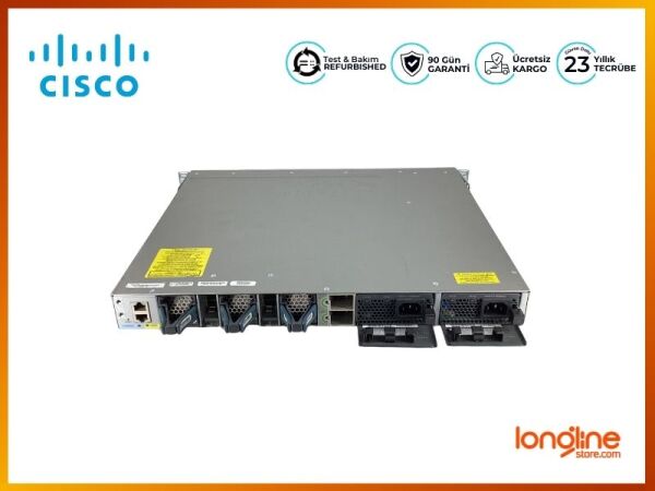Cisco WS-C3850-48T-L 48 Ports Managed Gigabit Network Switch - 2