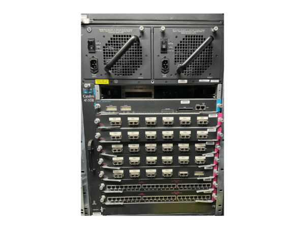 Cisco Catalyst 4510R + WS-X4516 Sup + WS-X4306-GB + WS-X4424-GB - 1