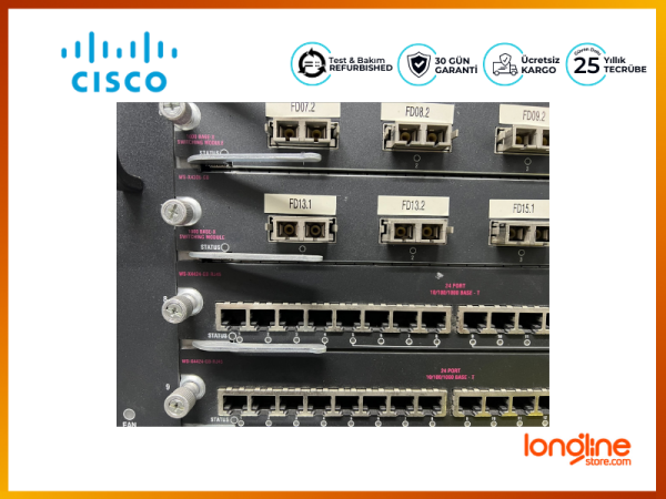 Cisco Catalyst 4510R + WS-X4516 Sup + WS-X4306-GB + WS-X4424-GB - 8