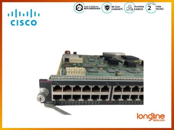 Cisco WS-X6148-RJ-45 48-Port 10/100Base-T Ethernet Switching Module