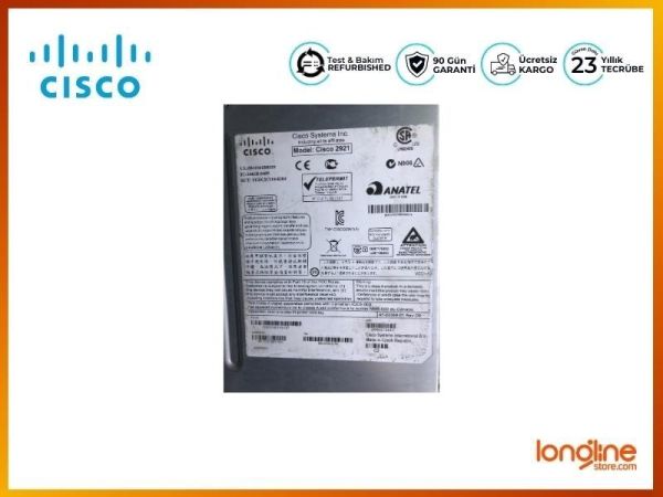 CISCO2921/K9 INTEGRATED SRVICE ROUTER CISCO 2921