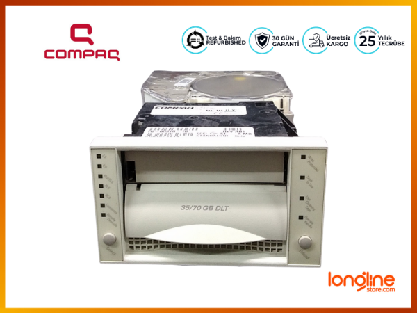 Compaq 35/70GB DLT7000 Manyetik Bant Sürücüsü (SCSI) - 4