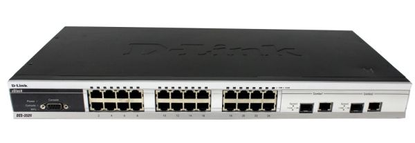 D-Link DES-3526 xStack 24 Port 10/100Mbps Stackable Switch - 1