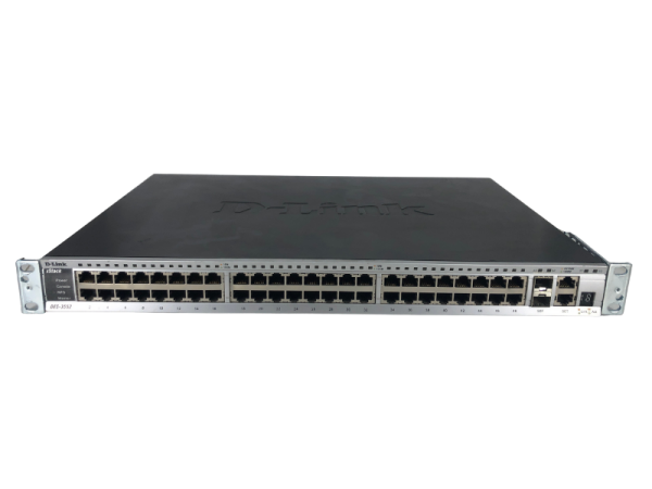 D-Link DES-3552 xStack Yönetilebilir 48 Port 10/100 + 4x Gigabit Switch - 1