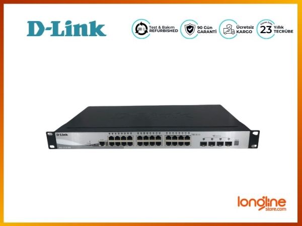 D-Link DES‑3550 xStack 48 Port 10/100 Stackable Switches With 2xGigabit Ports