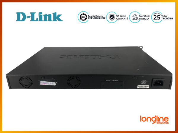 D-Link DES‑3550 xStack 48 Port 10/100 Yığınlanabilir Switch, 2x Gigabit Portlu - 4