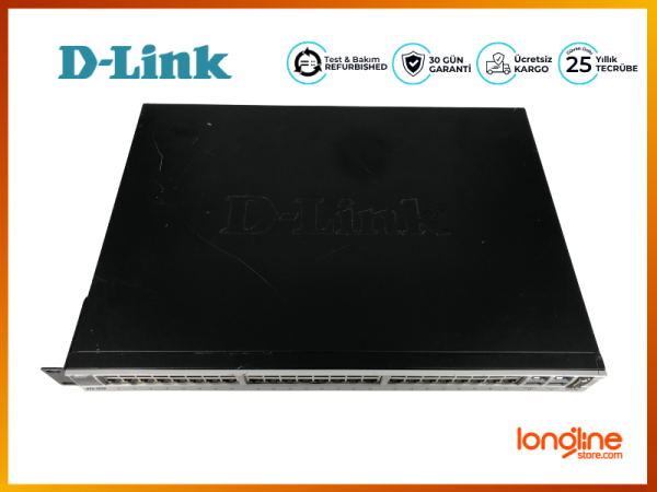 D-Link DES‑3550 xStack 48 Port 10/100 Yığınlanabilir Switch, 2x Gigabit Portlu - 5