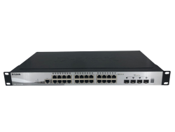 D-LINK DGS-1510-28X 24P 10/100/1000Mbps + 4 10Gp SmartPro Switch - D-LINK