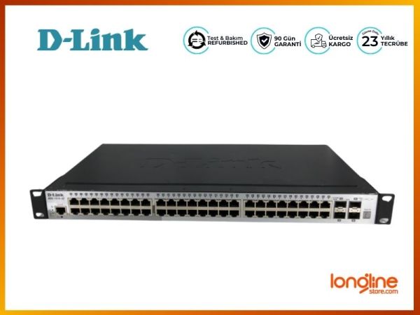 D-Link DGS-1510-52 52x Gigabit SmartPro Switch with 10G Uplinks