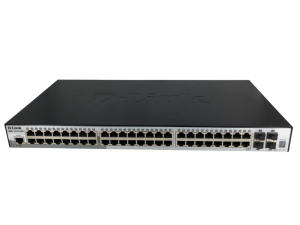 D-Link DGS-1510-52X 52 Port Gigabit Yığınlanabilir Akıllı Yönetilebilir Switch 10G Uplink'li - 1