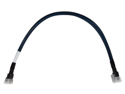 DATA TRANSMISSION CABLE SLIM SAS SFF‑8654 8I TO SFF‑8654 8I 24GBPS SAS 4.0 30AWG - OEM