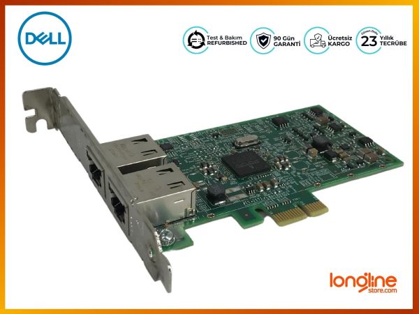 Dell 0FCGN Broadcom 5720 1Gbps 2 Port PCI-E Ethernet Network Adapter Card