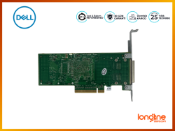 Dell 12DNW PERC H200E PCI-e External dual port SAS 6Gb/s Raid Controller Card - 3