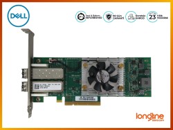 Dell 16Gbps Dual Port PCI-E 3.0 x4 SFP+ FC HBA 03PCN3 3PCN3 - Thumbnail