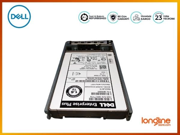 Dell 1.6TB SAS 12Gbps 2.5in SSD - 2