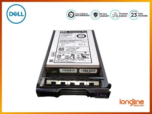 Dell 1.6TB SAS 12Gbps 2.5in SSD - 3