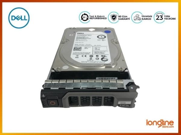 DELL 3TB 7.2K SAS 3.5 6GB/S HDD 55H49 - 1