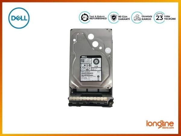 DELL 4TB 7.2K 12G MG04SCA40EN 00F9W8 LFF 3.5