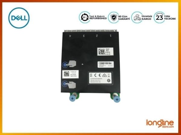 NETWORK ADAPTER DAUGHTER 1GB QP PCI-E ETH FOR POWEREDGE R620 R720 R720XD R820 FM487 - 3