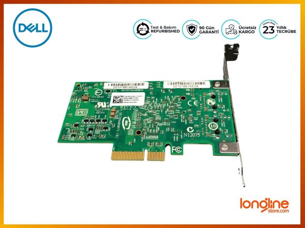 Dell G218C 0G218C PCIe Dual Port Gigabit Ethernet Adapter Card - 2